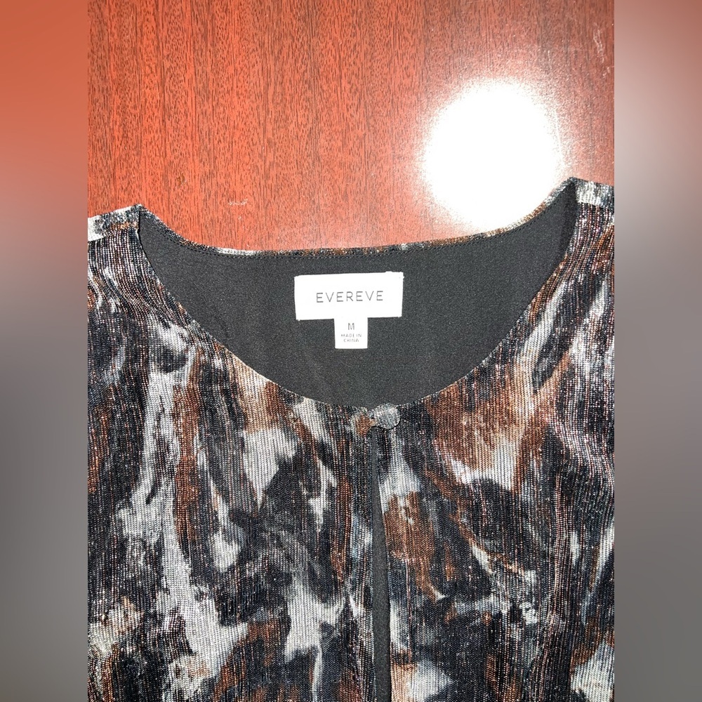 Evereve Sutton Multicolor Long Sleeve Dress - Picture 6 of 7